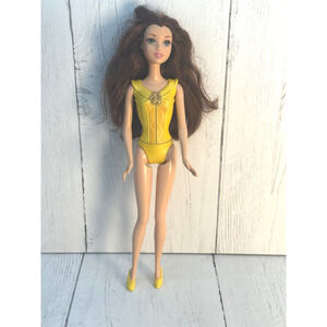 Belle Beauty Beast Doll 2009 Mattel Barbie Bodice Shoes DIY OOAK Bendable Knees